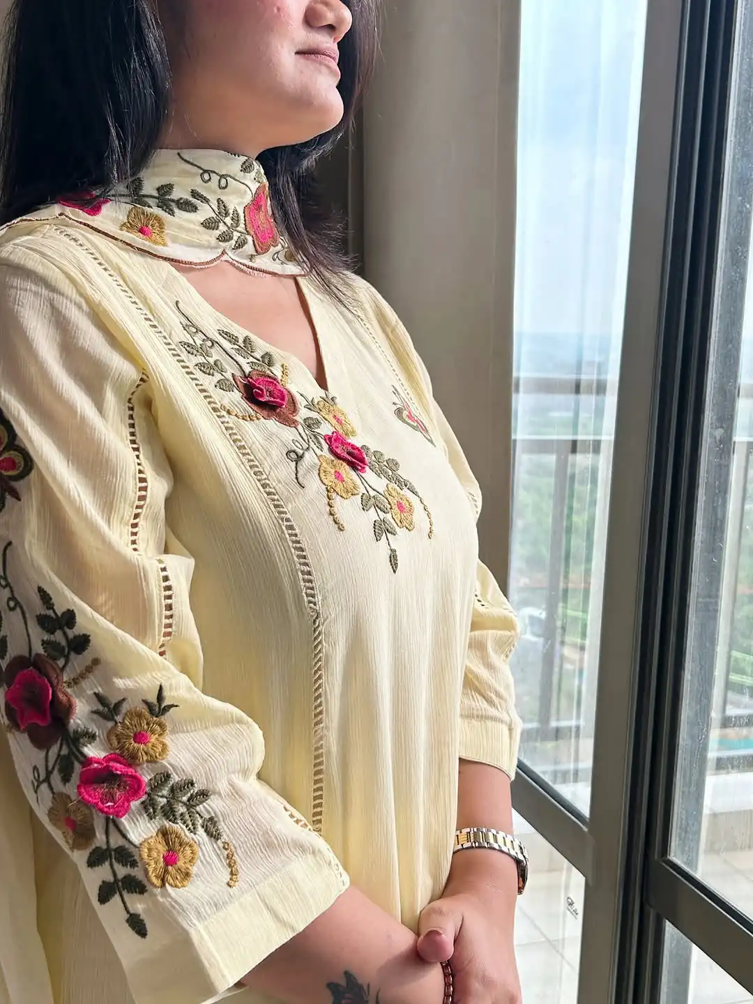 LG 2152 Yellow in Air Tex Chino Embroidery Work & Cut Work Salwar Suit n. Get it for ₹2499. Delivery 4-6 Working Days. Shop now. | Jump Suits, Salwar suit, Casual Suits, Creative suits, Designer Suits, Palazzo Suits, Party Wear Suits, Patiala Suits, Straight Suits