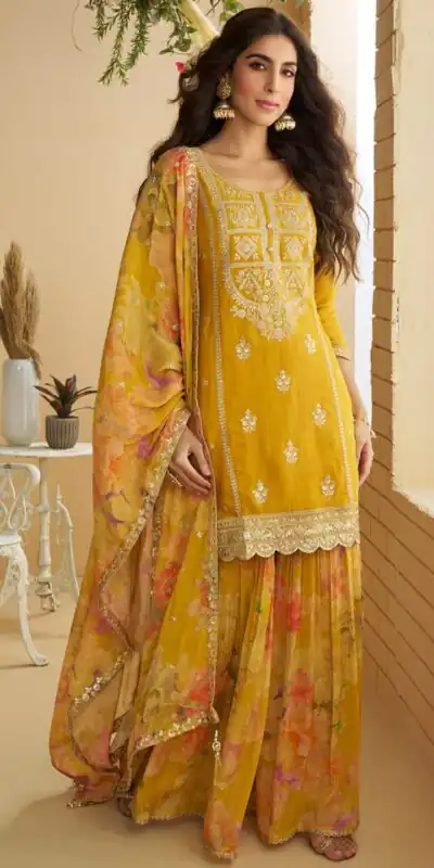 FC 10070 Mustered Chinon Silk Salwar Suit with Embroidery Work & Sequins Work. Get it for ₹2999. Delivery 4-6 Working Days. Shop now. | Jump Suits, Salwar suit, Casual Suits, Creative suits, Designer Suits, Palazzo Suits, Party Wear Suits, Patiala Suits, Straight Suits