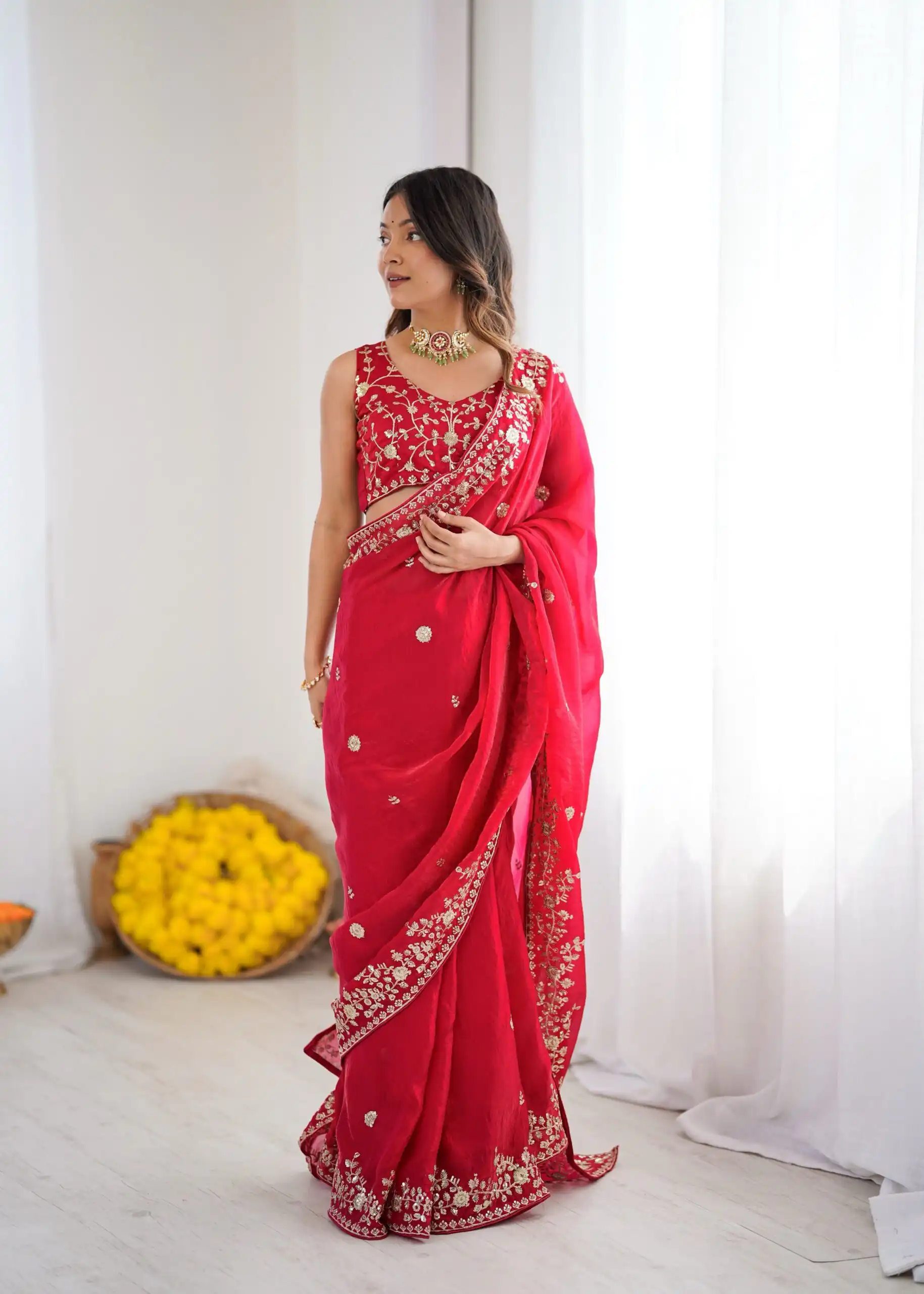SP 89 Pink Color Fendy Silk Saree With Sequins Work. Wedding, Party, Festive, Events Get it for ₹1799. Delivery 4-6 Working Days. Online Best Shop now. | Sarees, Bollywood Sarees, Creative Sarees, Designer Sarees, Embroidered Sarees, Ethnic Saree, Modern Digital sarees, Party Wear Sarees